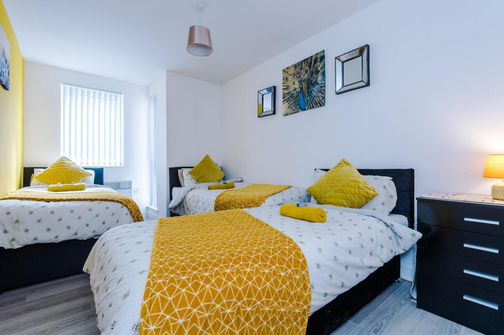 شقة Opp Liverpool - Perfect For Contractors And Travellers, Big Savings Booking 4 Nights Or More! الغرفة الصورة