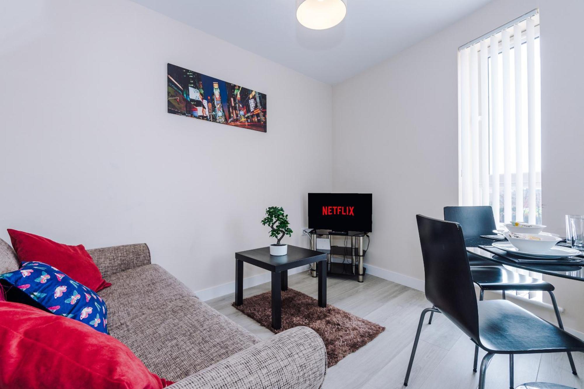 شقة Opp Liverpool - Perfect For Contractors And Travellers, Big Savings Booking 4 Nights Or More! الغرفة الصورة